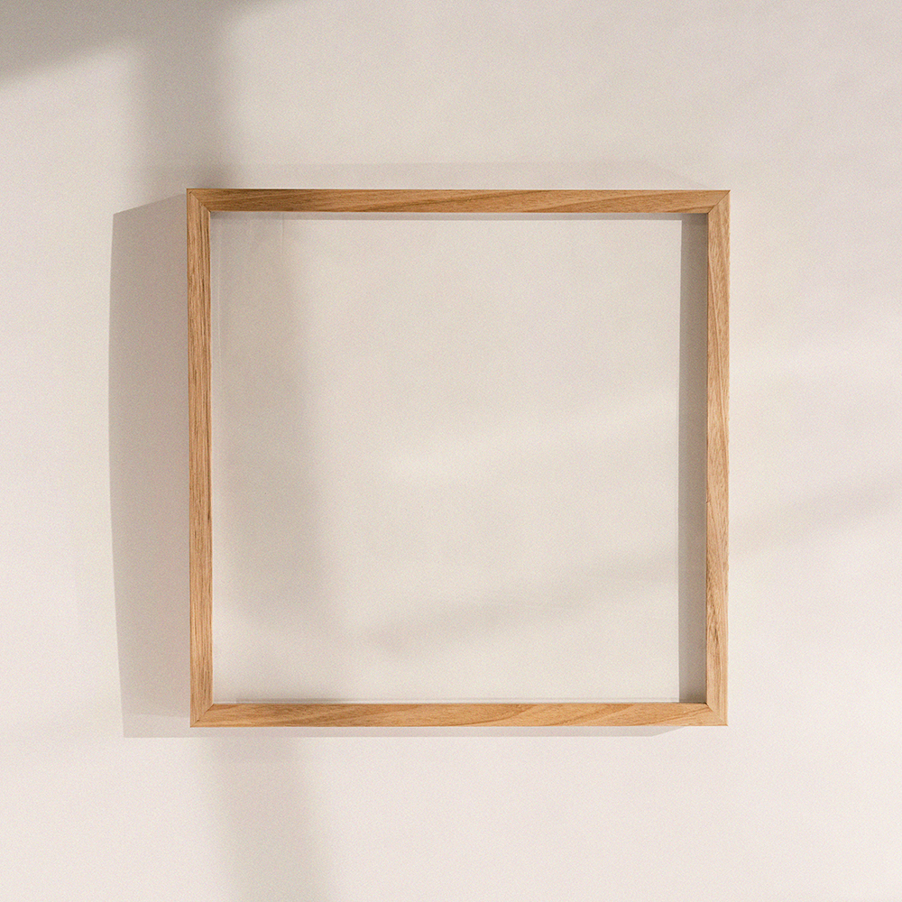 An Image of A Picture Frame Against a Wall